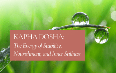 Kapha Dosha: The Energy of Stability, Nourishment, and Inner Stillness